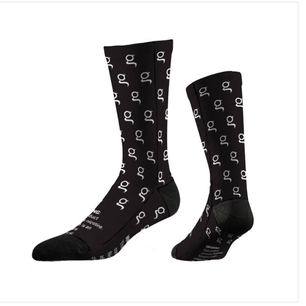 Men’s Black Crew Socks NWT